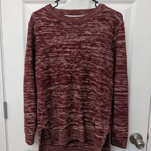 Light sweater with open back detail